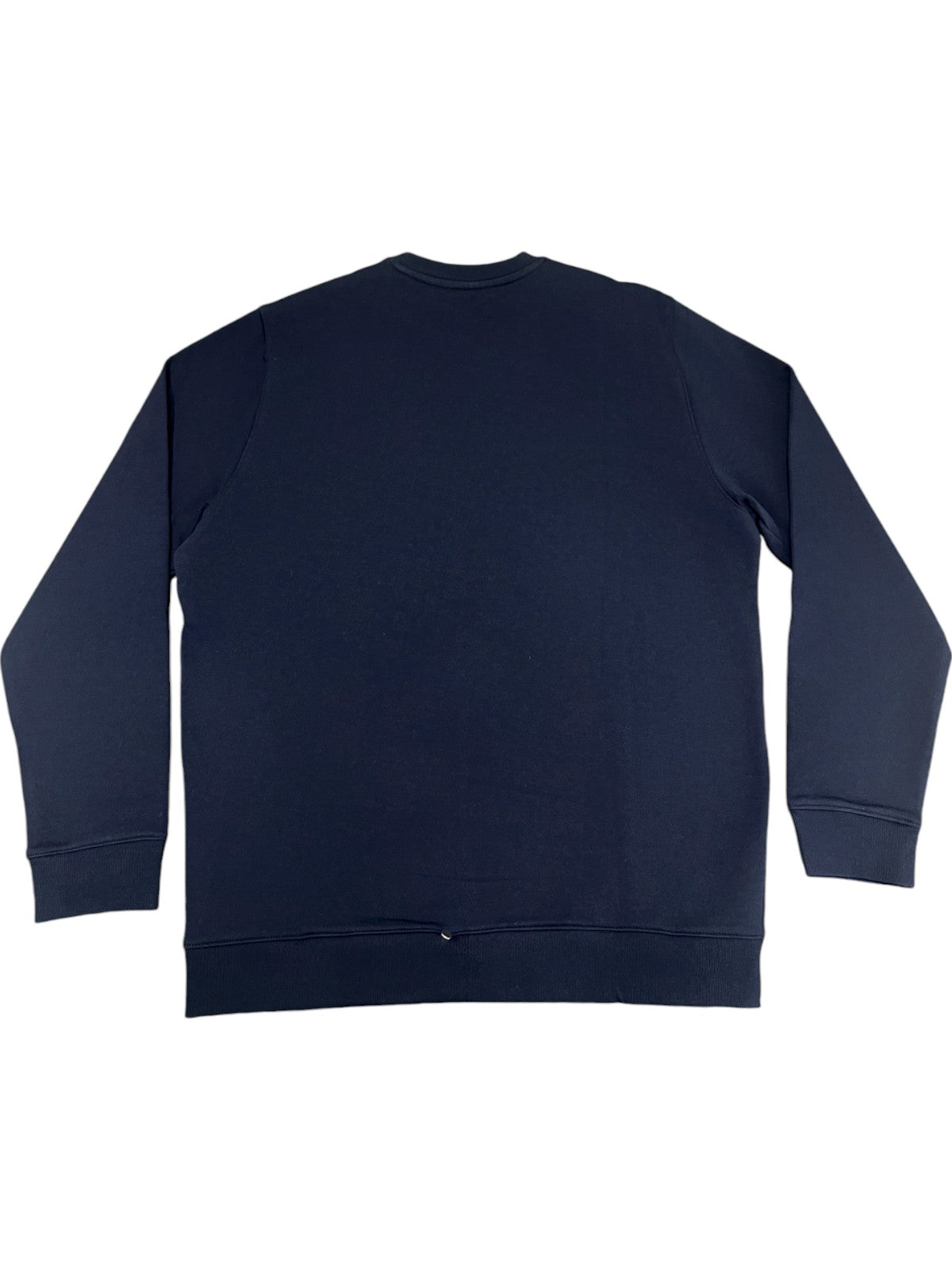 Polo Sweater Brushed Crest Navy